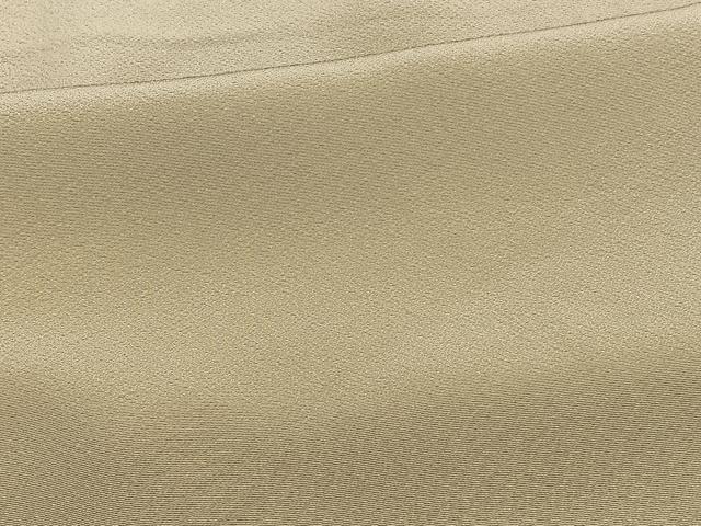 平和屋着物●上質な色無地 作家物 幻の染 岩石染 榛色 正絹 逸品 未使用 BAAX2858hv