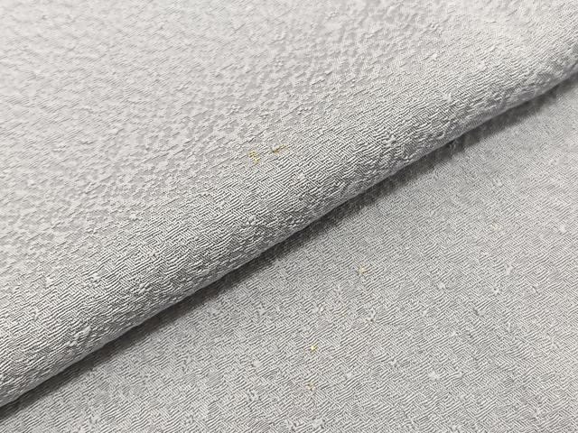 平和屋着物●上質な色無地 万雄彩 黄金染 藤色 反端付き 正絹 逸品 未使用 BAAX2862hv