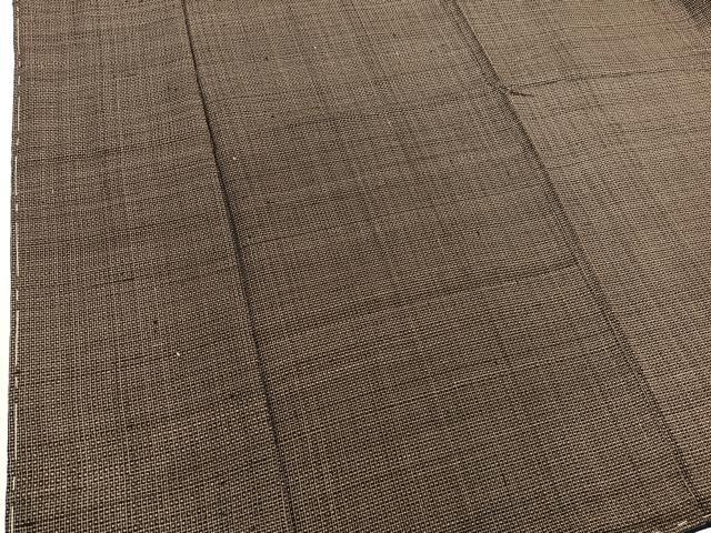 平和屋着物■男性 紬 アンサンブル 格子 正絹 逸品 BAAX2877hv