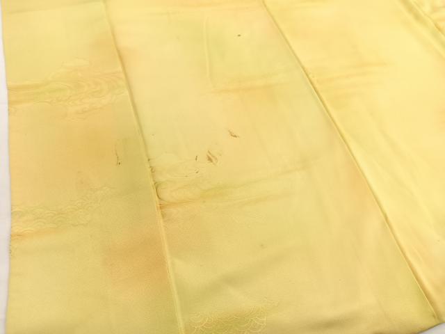 平和屋着物■上質な小紋 立波地紋 暈し染め 正絹 逸品 BAAX2897hv