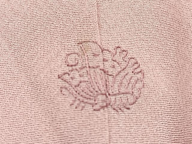 平和屋着物■無地絵羽訪問着 有職扇面地紋 一斤染色 正絹 逸品 BAAX2912hv