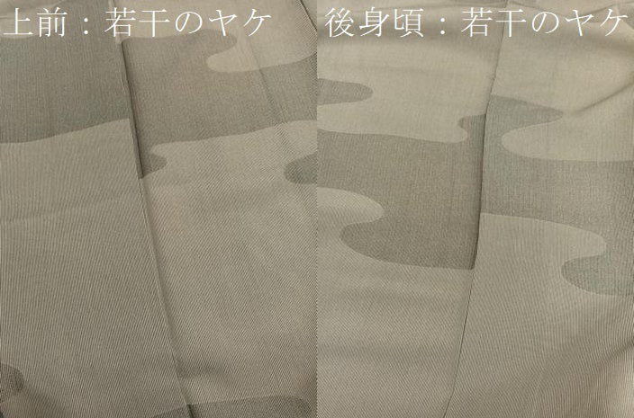 平和屋着物■上質な小紋 エ霞文 正絹 逸品 BAAX2946hv