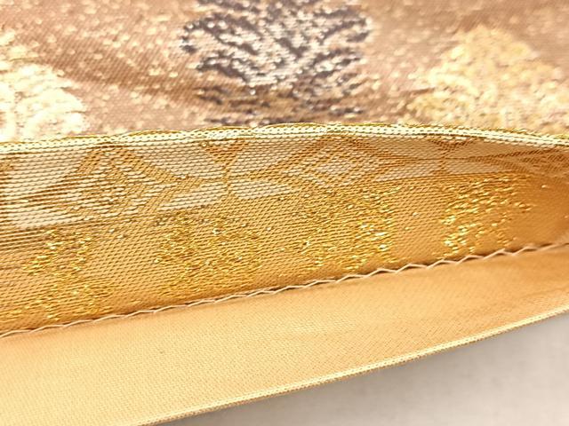 平和屋着物◎つけ帯 名物類聚 唐衣 金糸 正絹 逸品 BAAX3112yc