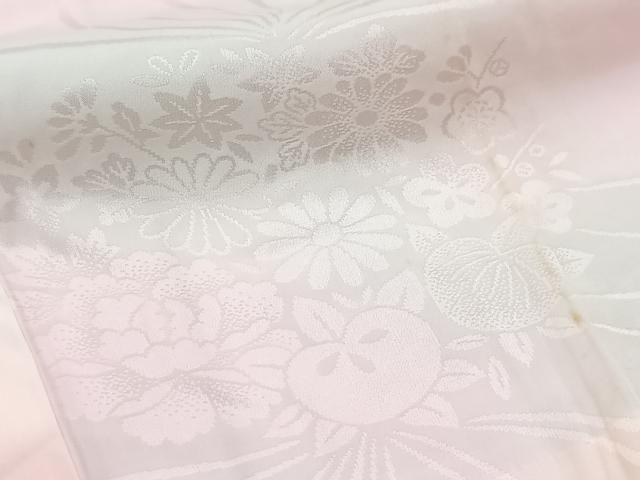 平和屋着物■長襦袢 無双仕立て 薬玉 暈し染め 正絹 逸品 BAAX3200yc