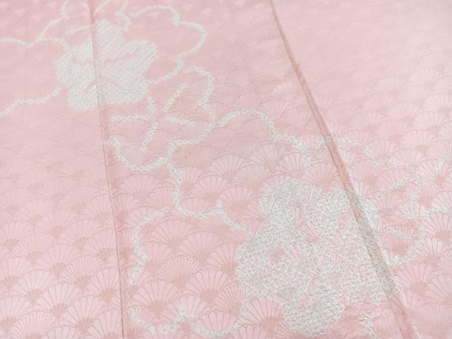 平和屋着物■訪問着 絞り 梅 正絹 逸品 BAAX3224yc