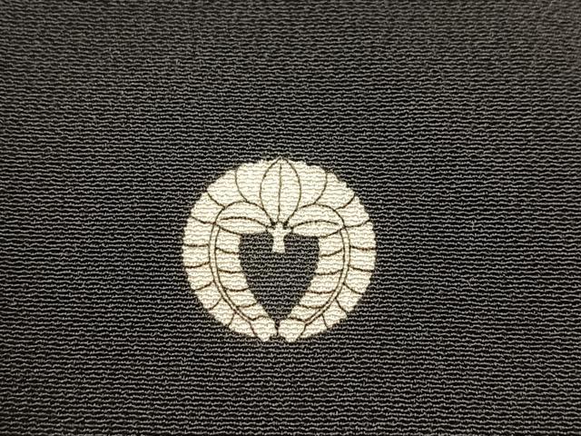 平和屋着物■豪華黒留袖 作家物 駒刺繍 飛鶴流水文 金彩 正絹 逸品 BAAX3231yc