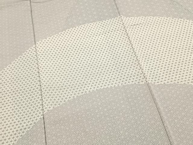平和屋着物■訪問着 麻の葉文様 正絹 逸品 BAAX3328yc