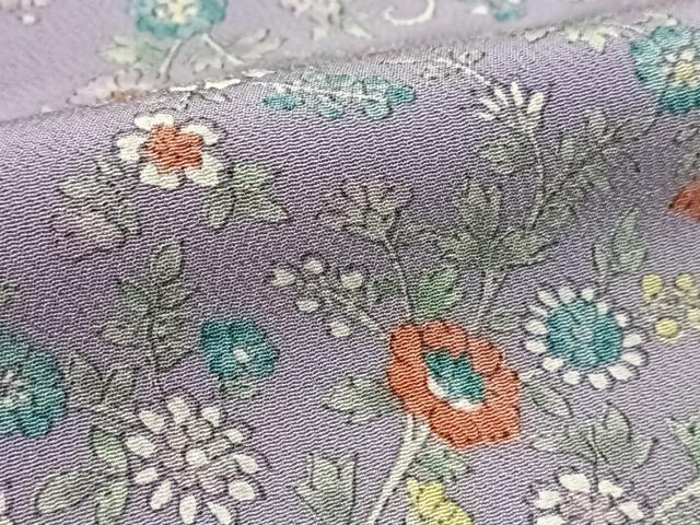 平和屋着物■上質な小紋 草花文 暈し染め 三越扱い 正絹 逸品 BAAX3330yc