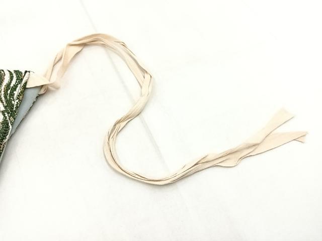 平和屋着物◎つけ帯 抽象文 金糸 BAAX3393yc