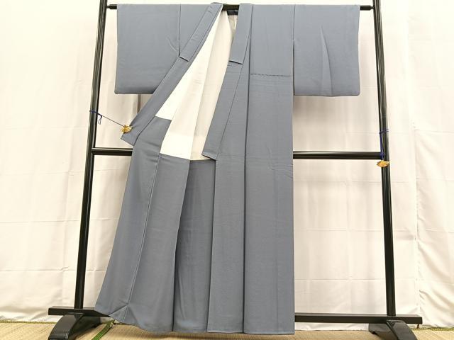 平和屋着物■上質な色無地 紅碧色 正絹 逸品 BAAX3492yc