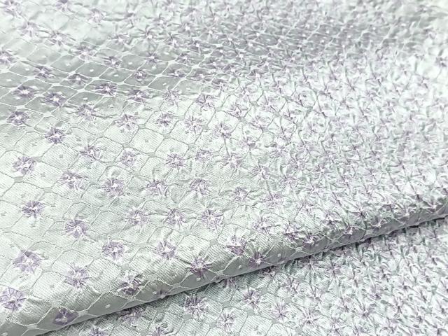 平和屋着物■上質な小紋 総絞り 霞文 正絹 逸品 BAAX3569yc
