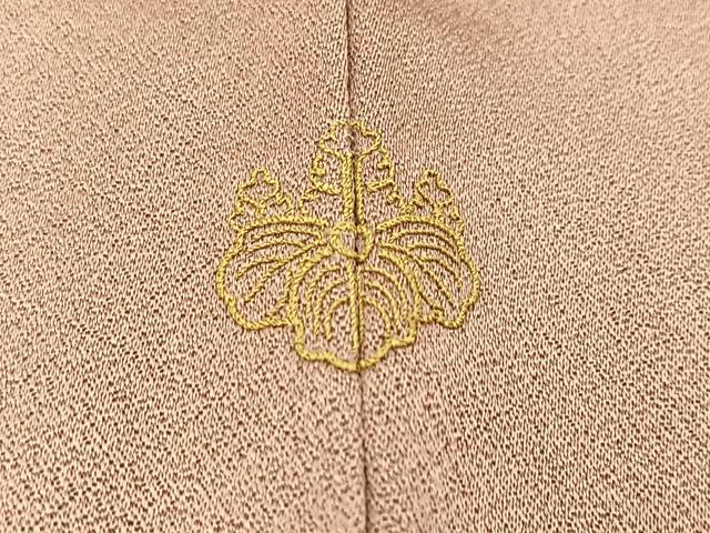 平和屋着物■訪問着 駒刺繍 雪輪花文 暈し染め 金銀彩 正絹 逸品 BAAX3589yc