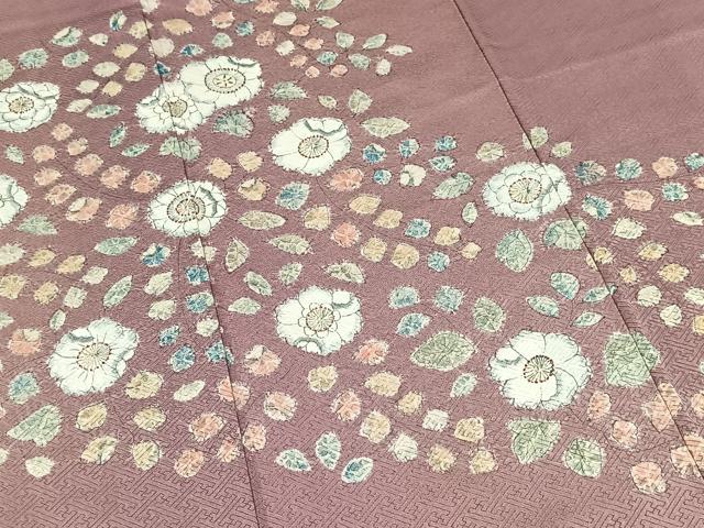 平和屋着物■訪問着 辻が花 正絹 逸品 BAAX3639yc