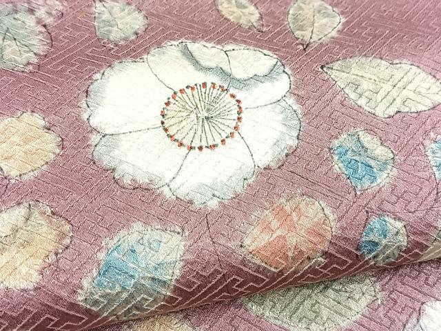 平和屋着物■訪問着 辻が花 正絹 逸品 BAAX3639yc