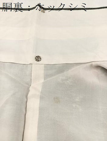 平和屋着物■上質な小紋 飾花文 黒地 正絹 逸品 未使用 BAAX3640yc