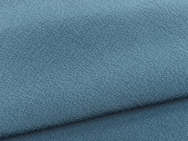 平和屋着物●上質な色無地 青藍色 正絹 逸品 未使用 BAAX3650yc