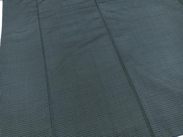 平和屋着物■男性 本場大島紬 アンサンブル 80亀甲 総詰め 正絹 逸品 BAAX3675yc