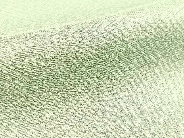 平和屋着物■上質な色無地 紗綾形地紋 柳鼠色 正絹 逸品 BAAX3693yc