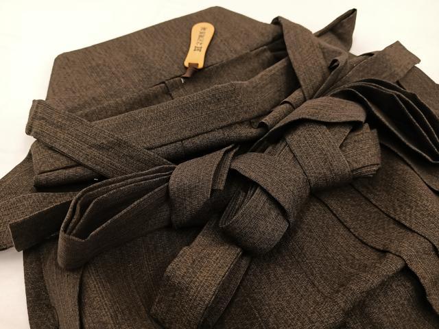 平和屋着物●男性 行灯袴 霞文 正絹 逸品 BAAX3731yc