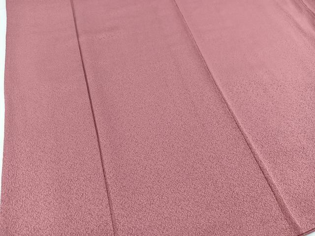 平和屋着物■上質な色無地 浅蘇芳色 正絹 逸品 BAAX3740yc