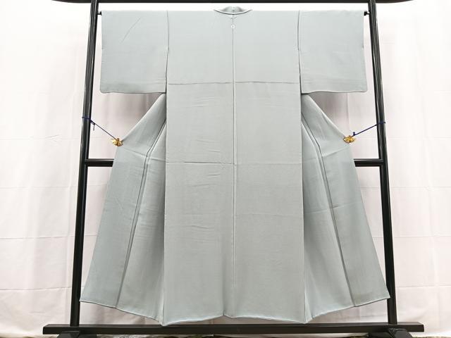 平和屋着物■上質な色無地 蕎麦切色 正絹 逸品 BAAX3742yc