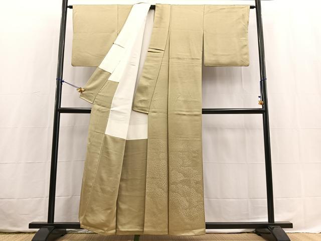 平和屋着物■豪華色留袖 寿光織 雲重ね文 正絹 逸品 BAAX3773yc