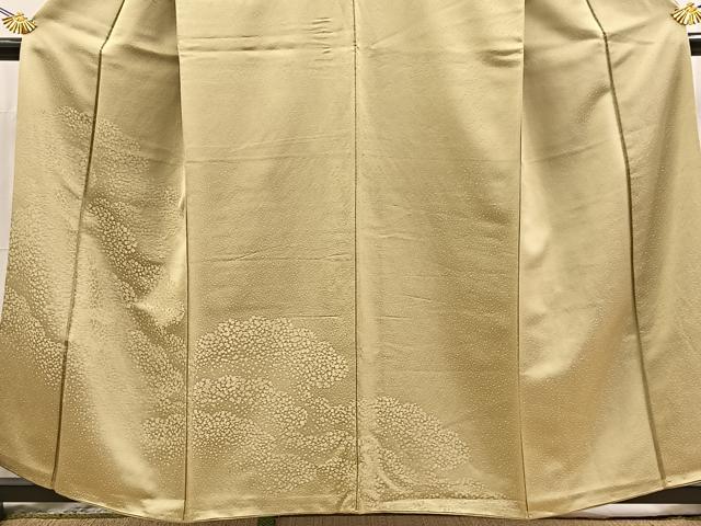 平和屋着物■豪華色留袖 寿光織 雲重ね文 正絹 逸品 BAAX3773yc