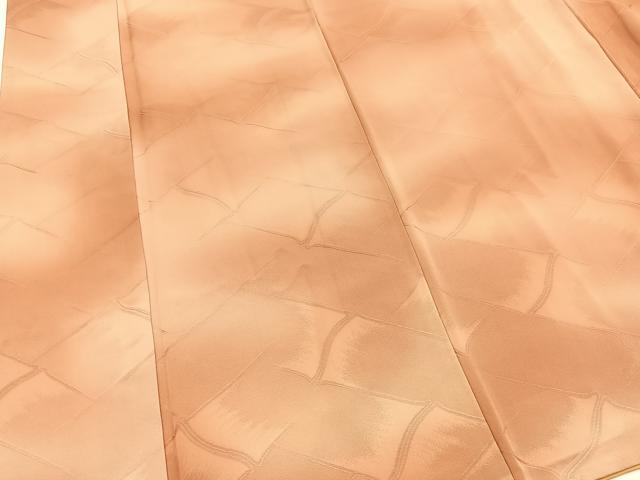 平和屋着物■上質な小紋 竹垣地紋 暈し染め 正絹 逸品 BAAX3802yc