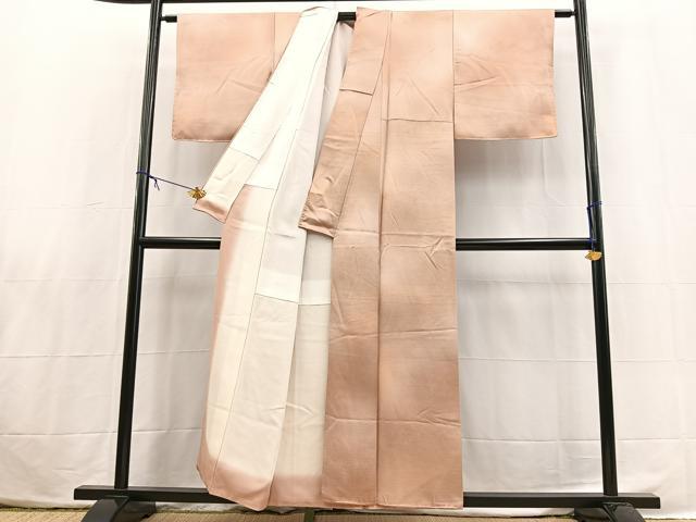 平和屋着物■上質な小紋 流水地紋 暈し染め 正絹 逸品 BAAX3803yc