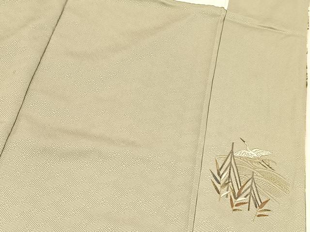 平和屋着物■豪華色留袖 御所解花鳥文 暈し染め 金彩 正絹 逸品 BAAX3861yc