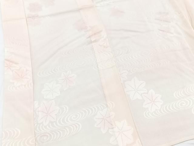 平和屋着物■長襦袢 単衣 竜田川 暈し染め 正絹 逸品 BAAX3870yc