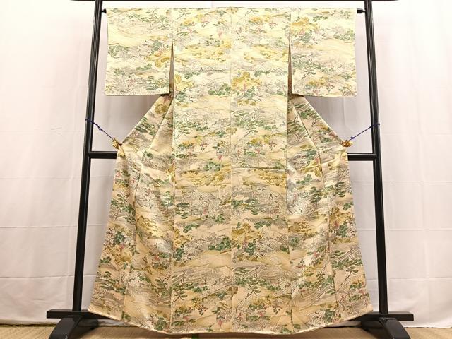 平和屋着物■上質な小紋 祇園祭 正絹 逸品 BAAX3878yc