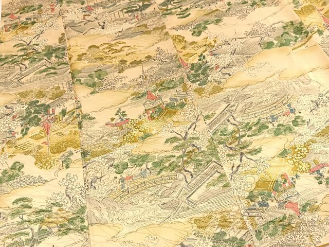 平和屋着物■上質な小紋 祇園祭 正絹 逸品 BAAX3878yc