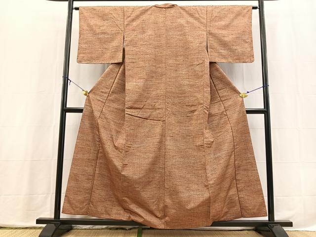 平和屋着物■上質な紬 霞文 正絹 逸品 BAAX3889yc
