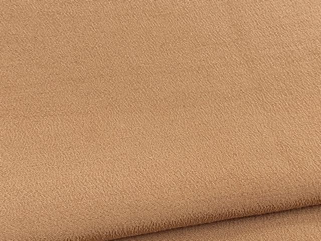 平和屋着物■上質な色無地 赤白橡色 正絹 逸品 BAAX3894yc