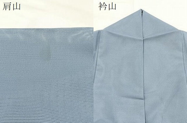 平和屋着物*夏物 訪問着 絽 手描き 飛鶴木賊文 金銀彩 洗える着物 BAAX3962yc