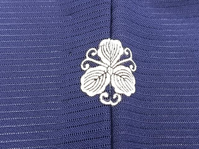 平和屋着物*夏物 色無地 絽 紅桔梗色 正絹 逸品 BAAX3997yc