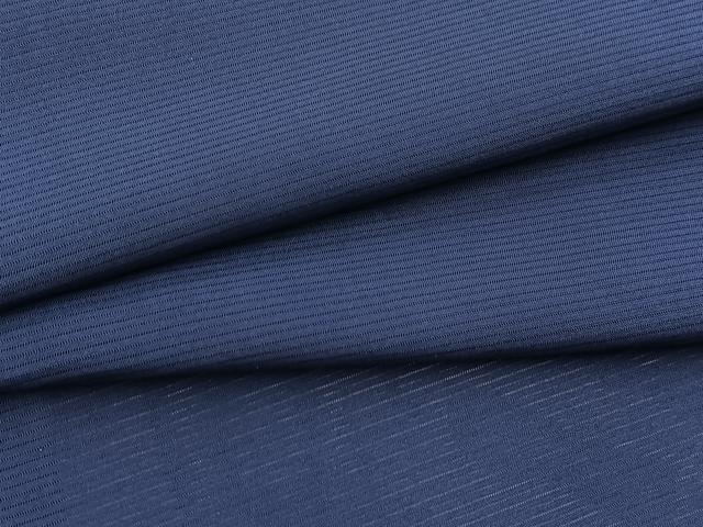 平和屋着物*夏物 色無地 絽 紺藍色 正絹 逸品 BAAX3998yc