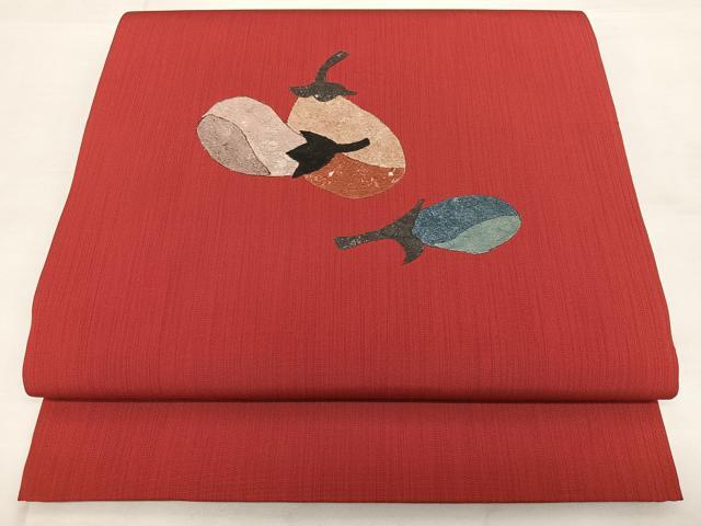 平和屋着物◎太鼓柄袋帯 成り物 正絹 逸品 BAAX4008qw
