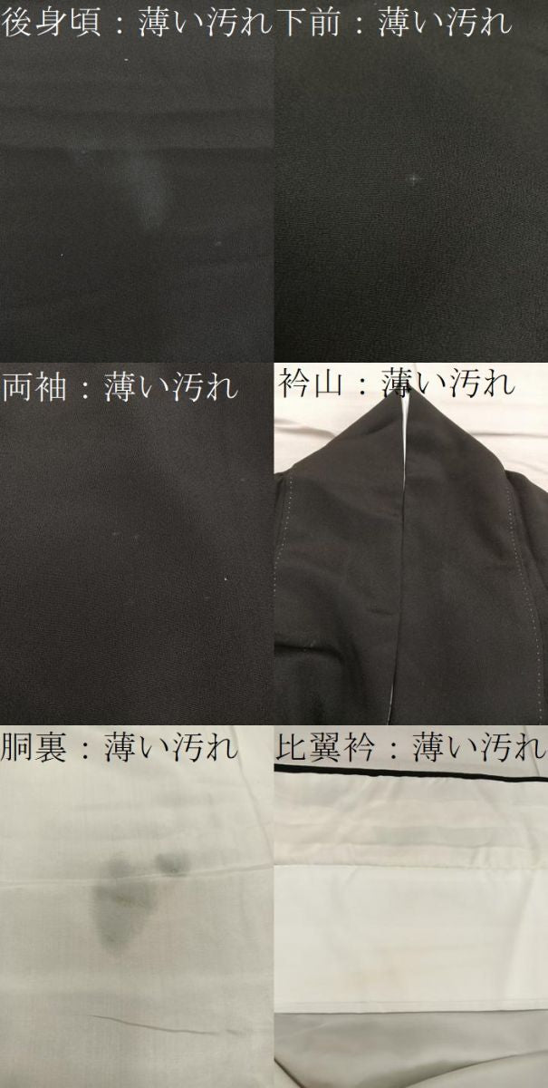 平和屋着物■豪華黒留袖 花鳥文 金彩 正絹 逸品 BAAX4478mz