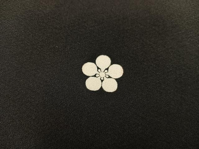 平和屋着物■豪華黒留袖 駒刺繍 草花文 金彩 正絹 逸品 BAAX4488mz