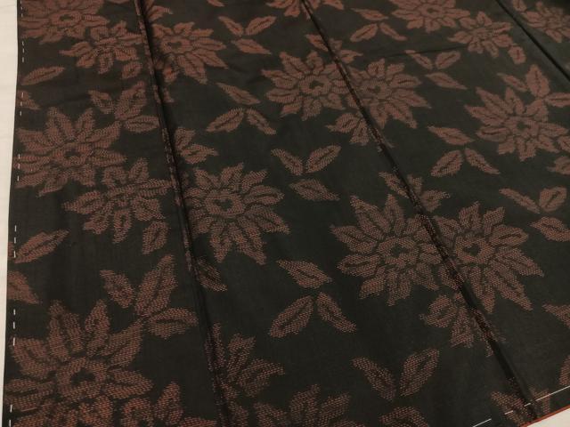 平和屋着物■本場大島紬 正絹 逸品 BAAX4527mz