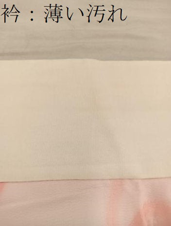 平和屋着物■長襦袢 無双仕立て 亀甲花文 暈し染め 正絹 逸品 BAAX4538mz