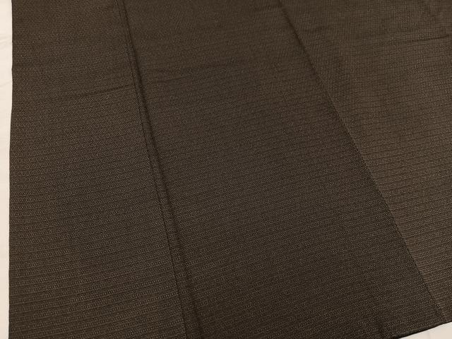 平和屋着物■男性 紬 幾何学文様 正絹 逸品 BAAX4555mz