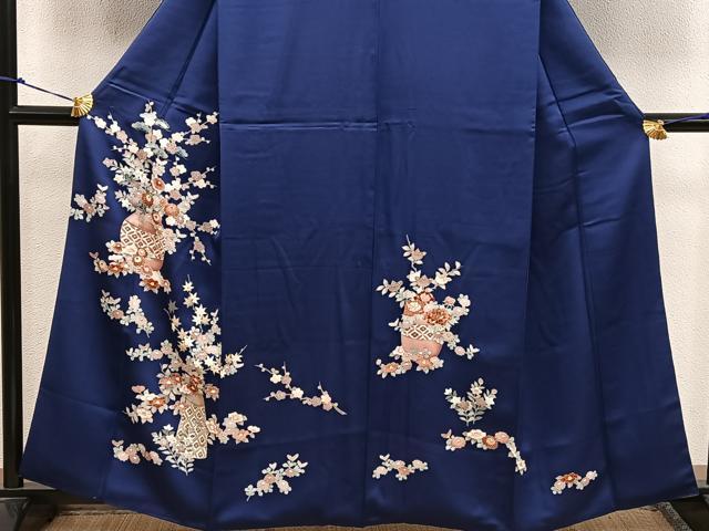 平和屋着物■訪問着 陶器花文 金彩 近鉄扱い 正絹 逸品 BAAX4561mz