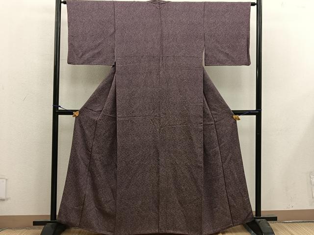 平和屋着物■江戸小紋 鮫小紋柄 正絹 逸品 BAAX4802mz