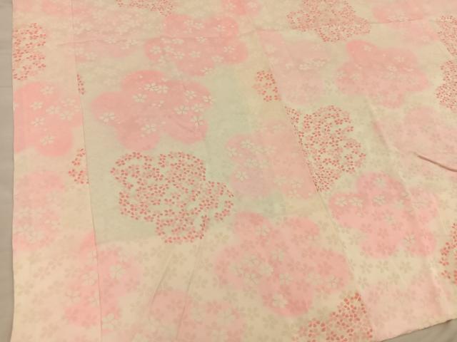 平和屋着物■長襦袢 袷 梅花文 正絹 逸品 BAAX4815mz