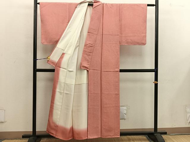 平和屋着物■江戸小紋 草花文 正絹 逸品 未使用 BAAX4824mz