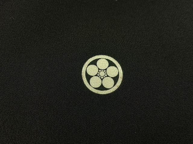 平和屋着物■豪華黒留袖 作家物 駒刺繍 飛鶴松文 暈し染め 金彩 正絹 逸品 BAAX4884mz