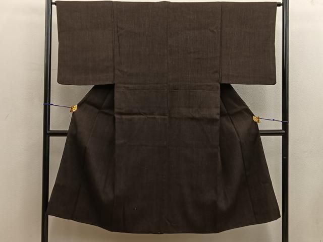 平和屋着物■男性 絣文様 正絹 逸品 BAAX4889mz